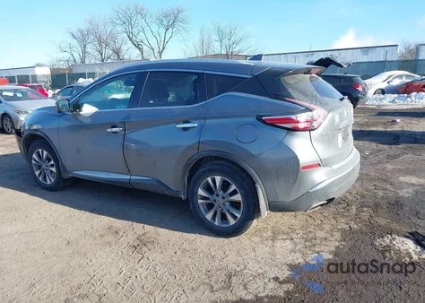 2017 Nissan Murano Sl from USA, damaged, VIN 5N1AZ2MH2HN137876